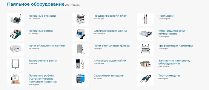 Паяльное оборудование купить