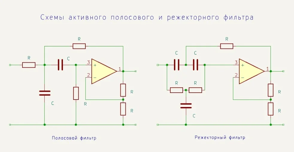 схемы на основе операционных усилителей