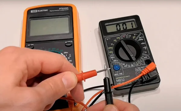 Работа с тестером