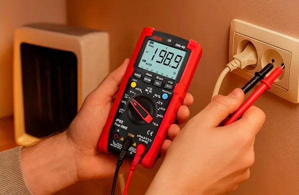 Мультиметр в работе