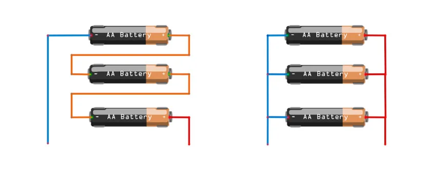 последовательное и параллельное соединение