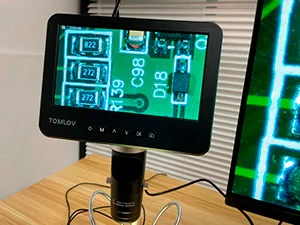 Отображение увеличенного изображения