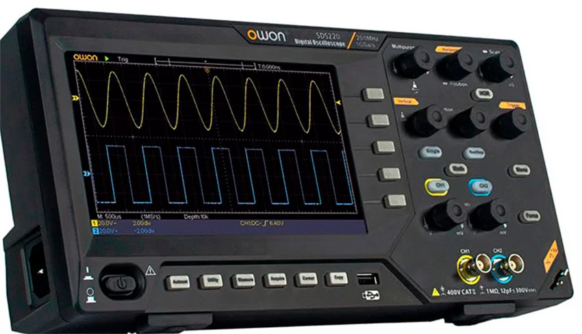 обзор осциллографа