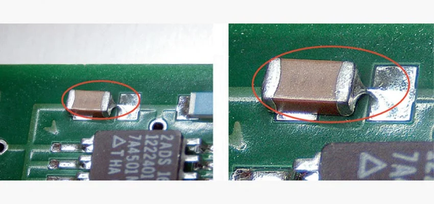 некачественная пайка