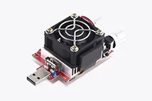 USB тестер с регулируемой нагрузкой JUWEI JW-D2LCDS-35W (J7-f)