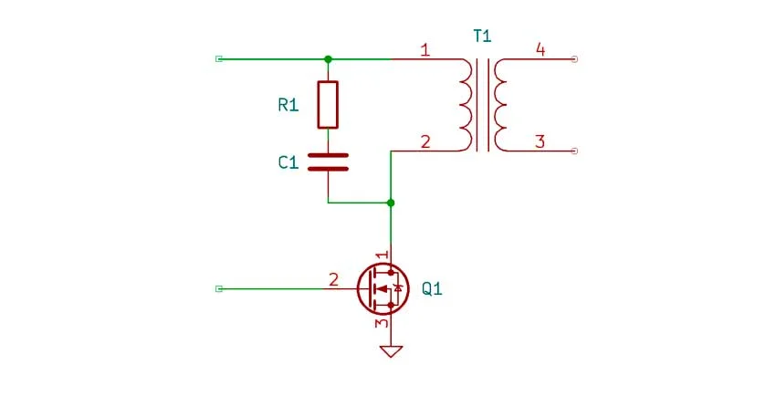 импульсный блок питания принципиальная схема