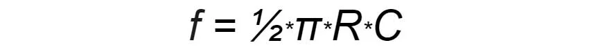 Формула частоты среза частота среза формула