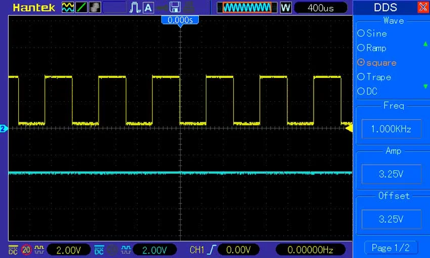 Отображение на экране осциллографа осциллограф экран