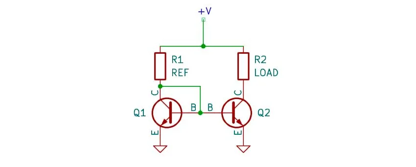 Токовое зеркало токовое зеркало схема