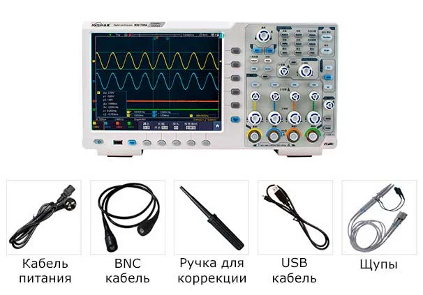 настольный цифровой осциллограф в Суперайс