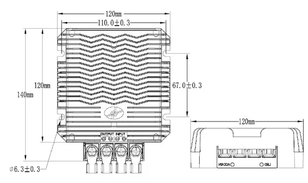 преобразователь напряжения dc dc схема