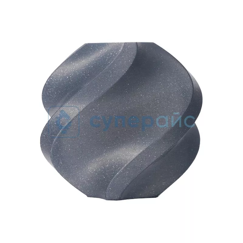 Материал для 3D печати Bambu Lab PLA Sparkle серый турмалин, с лотком