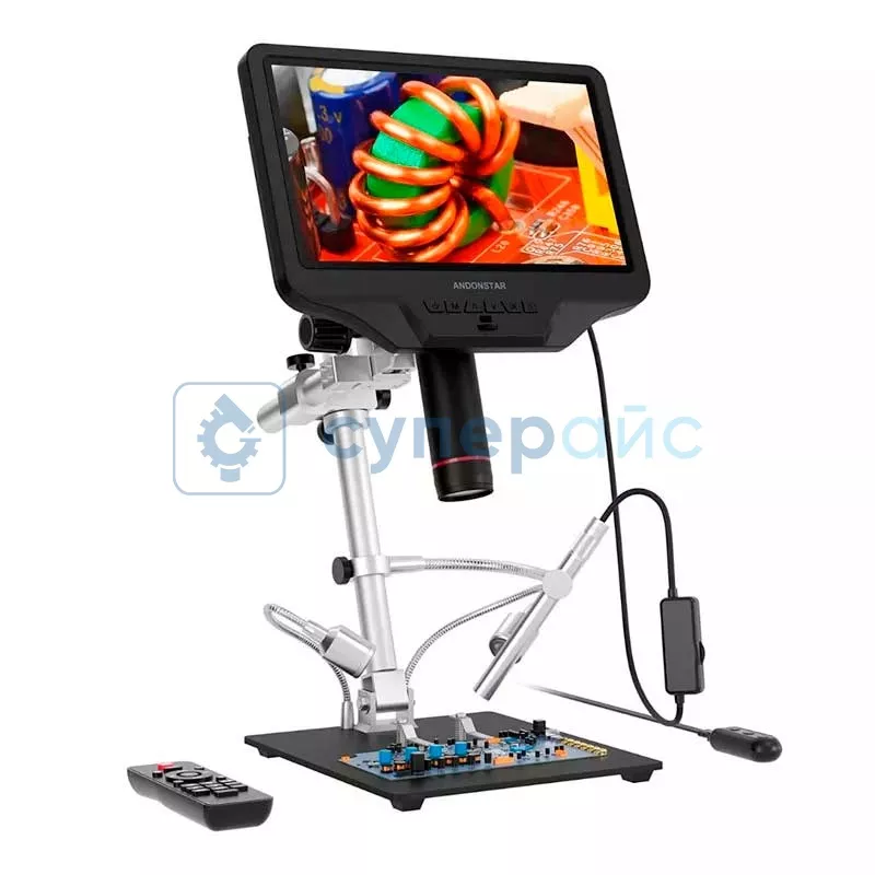 Цифровой микроскоп Andonstar AD409 Pro-Es HDMI с эндоскопом (уценённый) Цифровой микроскоп Andonstar AD409 Pro-Es HDMI с эндоскопом (уценённый)