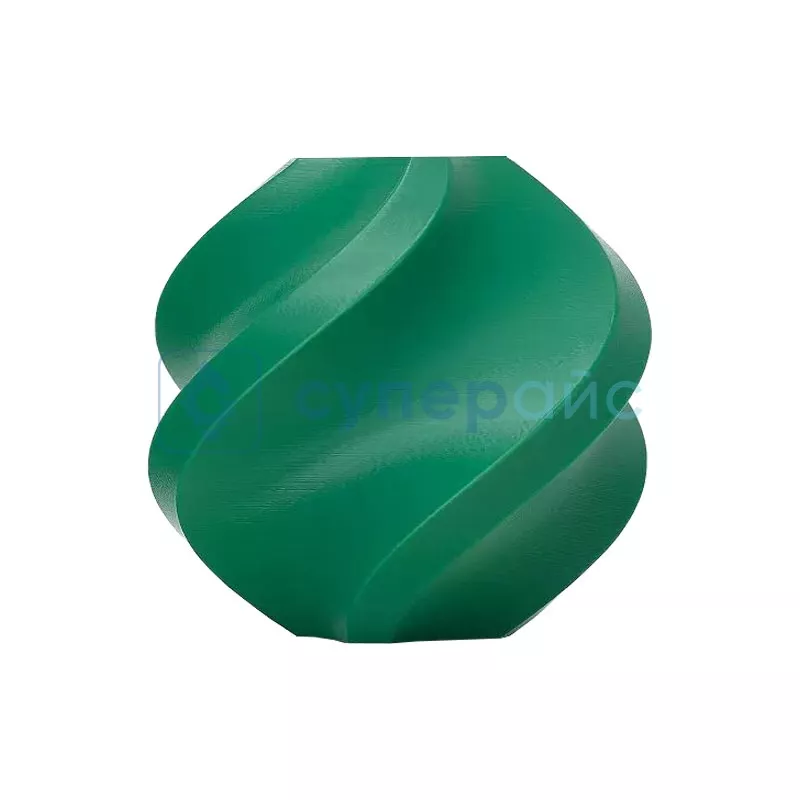 Нить для 3D печати Bambu Lab PLA Basic зеленая, с лотком