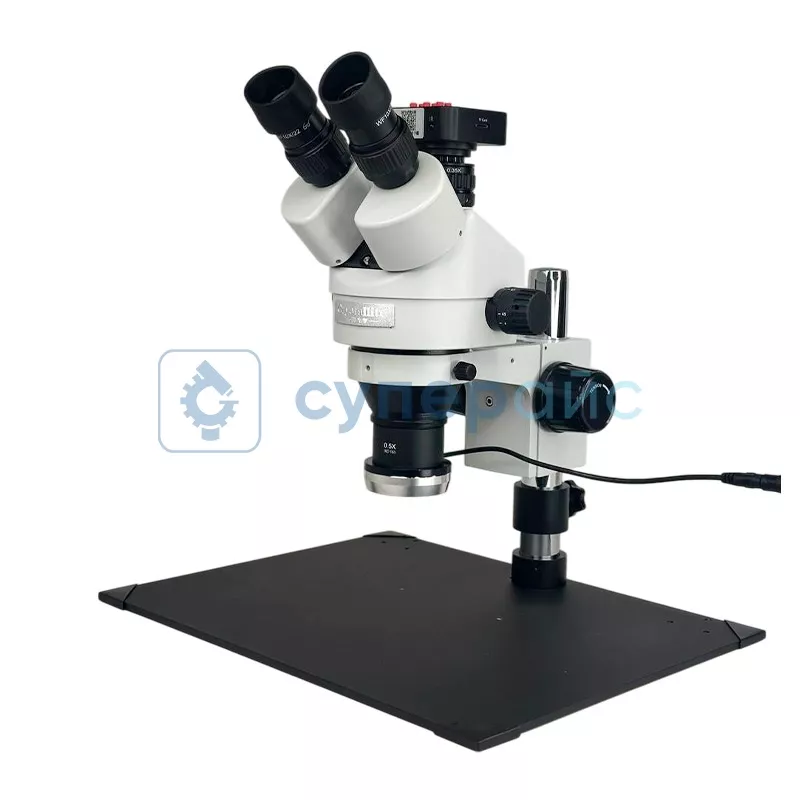 Панкратический микроскоп Crystallite ST-7045 тринокулярный с камерой (HDMI, VGA, USB) Панкратический микроскоп Crystallite ST-7045 тринокулярный с камерой (HDMI, VGA, USB)