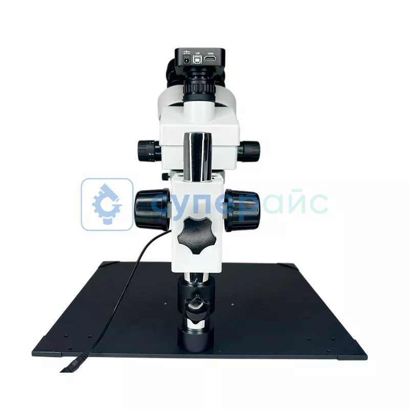 Панкратический микроскоп Crystallite ST-7045 тринокулярный с камерой (HDMI, VGA, USB) Панкратический микроскоп Crystallite ST-7045 тринокулярный с камерой (HDMI, VGA, USB)