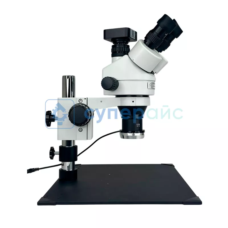 Панкратический микроскоп Crystallite ST-7045 тринокулярный с камерой (HDMI, VGA, USB) Панкратический микроскоп Crystallite ST-7045 тринокулярный с камерой (HDMI, VGA, USB)