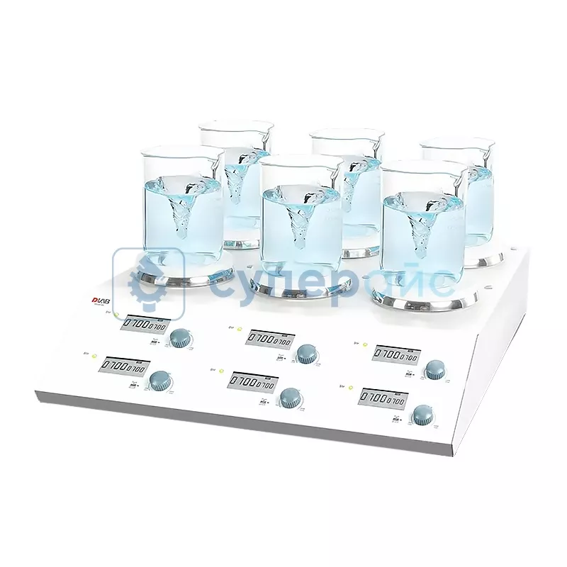 Цифровая лабораторная мешалка DLAB MS-M-S6 Цифровая лабораторная мешалка DLAB MS-M-S6