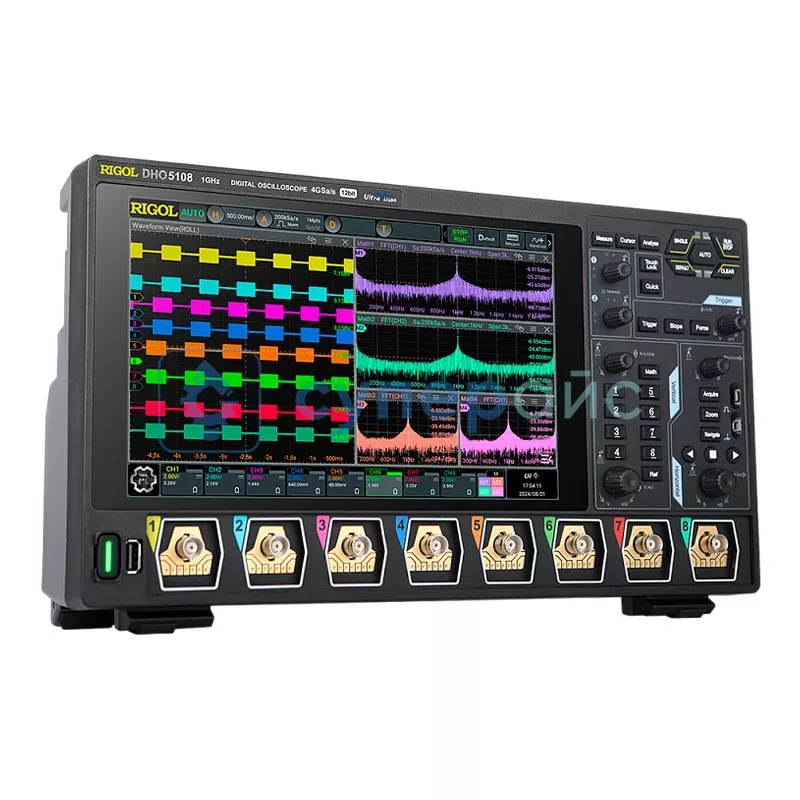Восьмиканальный осциллограф RIGOL DHO5108 Восьмиканальный осциллограф RIGOL DHO5108
