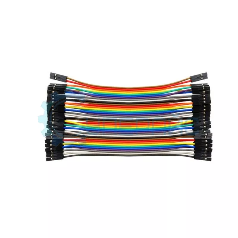 Набор соединительных проводов F/F «мама-мама» (10 см, 40 шт)