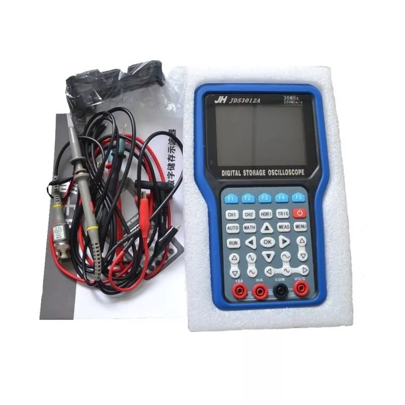 Цифровой портативный осциллограф JINHAN JDS3012A 5 в 1 (2 канала, 30 МГц)
