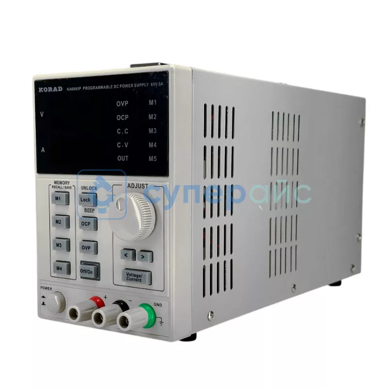 Программируемый блок питания Korad KA6005P (60В, 5А)