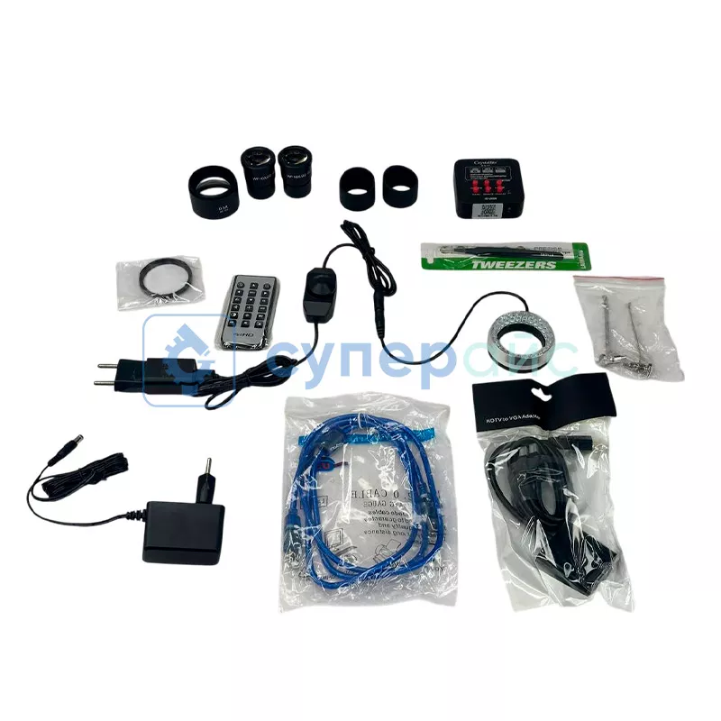 Панкратический микроскоп Crystallite ST-7045 тринокулярный с камерой (HDMI, VGA, USB) Панкратический микроскоп Crystallite ST-7045 тринокулярный с камерой (HDMI, VGA, USB)