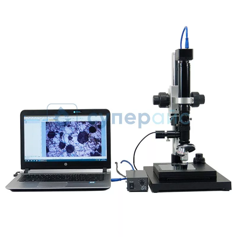 Микроскоп Saike Digital SK-HZM с камерой USB1800W-3.0 и объективами X5 X10