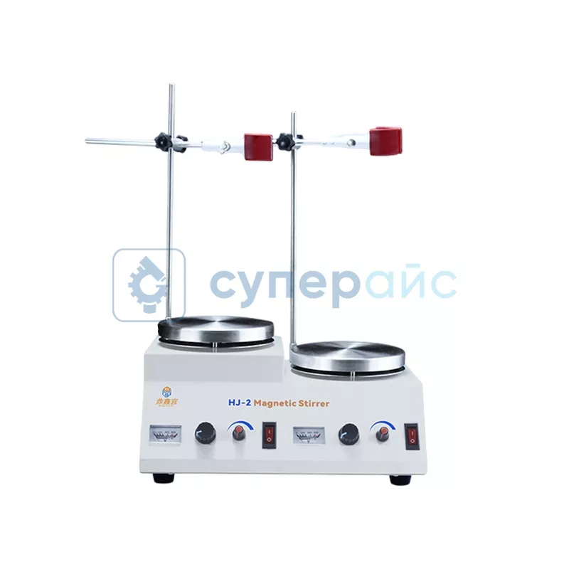 Двухканальная мешалка с нагревом Dingxinyi HJ-2 Двухканальная мешалка с нагревом Dingxinyi HJ-2