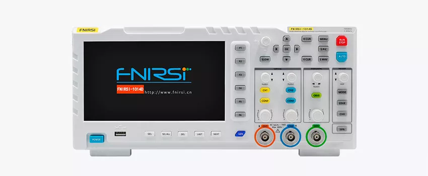 Обзор двухканального цифрового осциллографа FNIRSI 1014D Цифровой осциллограф FNIRSI 1014D