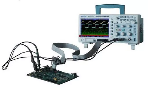 Цифровой осциллограф Hantek MSO5102D обзор Осциллограф двухканальный Hantek MSO5102D