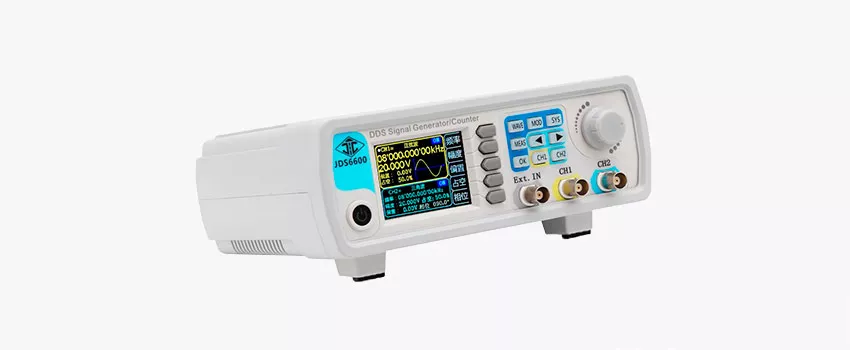 Цифровой 2-канальный генератор сигналов JUNCE JDS6600-15M с полосой пропускания 15 МГц Прецизионный генератор сигналов JUNCE JDS6600-15M