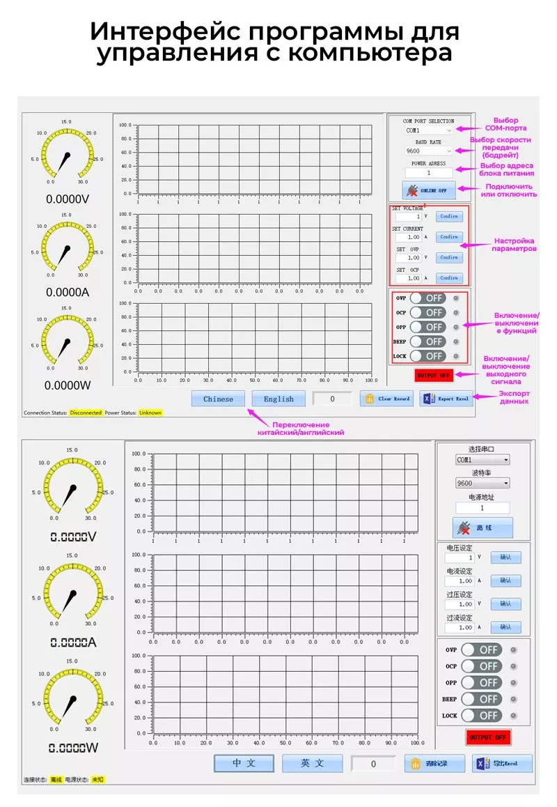 ПО для управления с компьютера