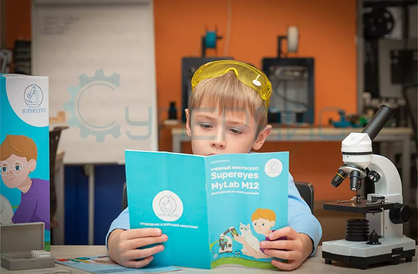 Микроскоп для учебы Supereyes MyLab M12 купить недорого в Суперайс