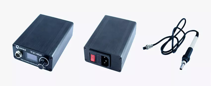 Электрическая паяльная станция QUICKO T12-952 с цифровым дисплеем Цифровая паяльная станция QUICKO T12-952