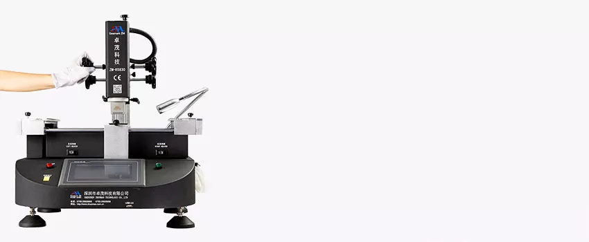 Цифровая паяльная станция Seamark ZM-R5830 с сенсорным управлением Ремонтный центр BGA чипов Seamark ZM-R5830