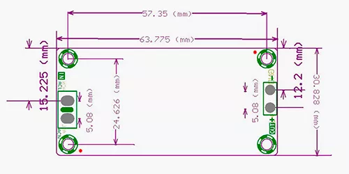схематичные размеры блока питания Бескорпусный блок питания 5В купить в Суперайс