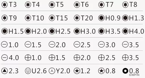 отвертка для открытия телефонов
