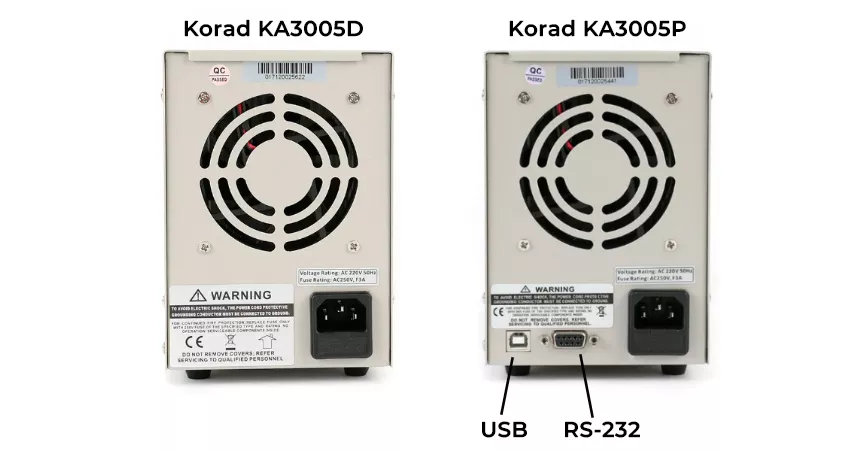 Отличие моделей Korad блок питания Korad KA3005D купить в Суперайс