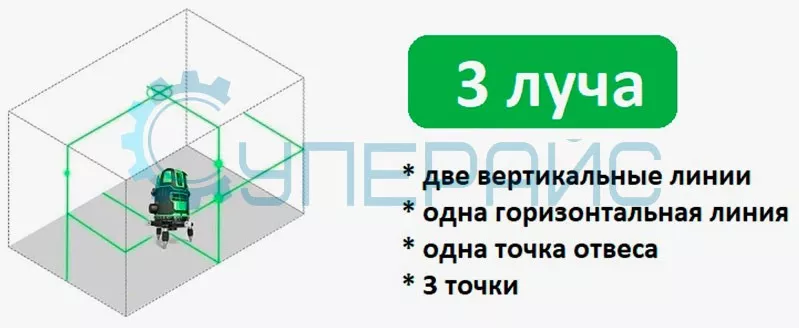 лазерный построитель плоскостей (нивелир) MAOVON M-235T MAOVON M-235T нивелир