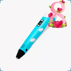 Купить Трехмерная ручка 3D PEN-2 с 9 метрами пластика в суперайс