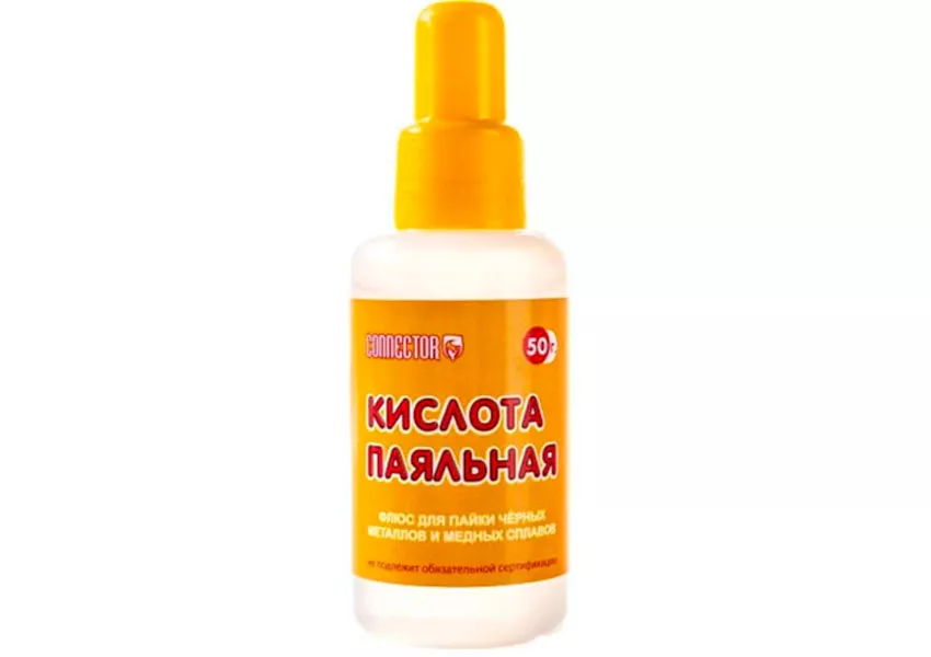 Паяльная кислота флюс с хлористым цинком купить в Суперайс