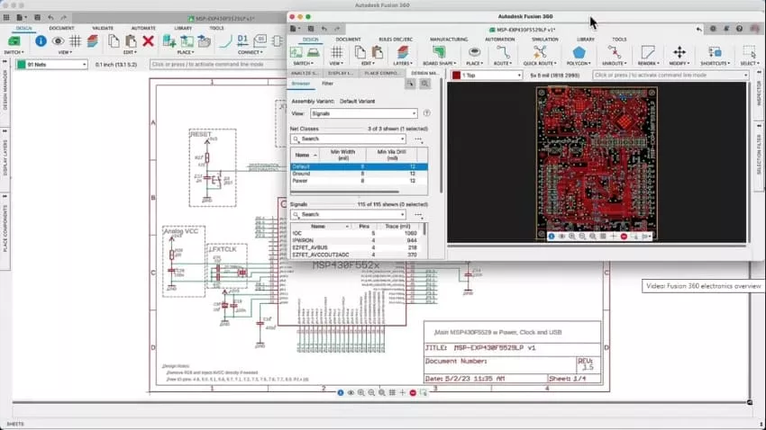 вид программы Autodesk Eagle autodesk eagle