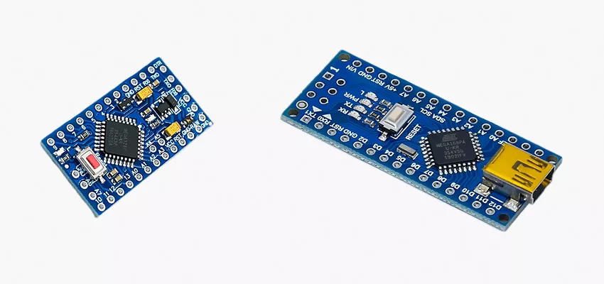 Реплики Pro mini и Nano Китайские виды плат Arduino