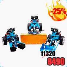 Робот-конструктор 3 в 1 Yahboom micro:bit HelloBot Basic version Lift and Clip pack купить в суперайс со скидкой