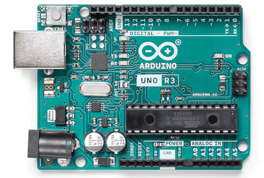 схема соединения плата Arduino Uno Rev3