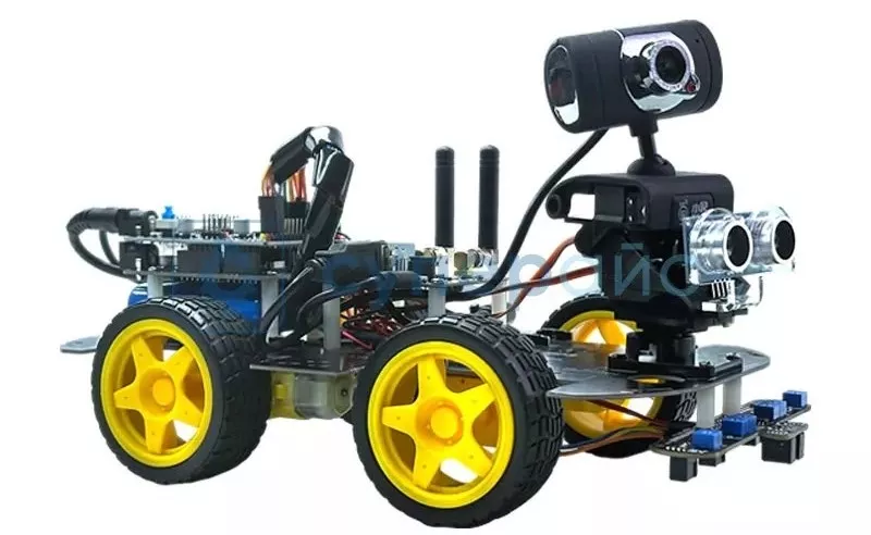 вид робота Xiao-R XR-DS-UNO заказать набор для сборки робота в магазине Суперайс