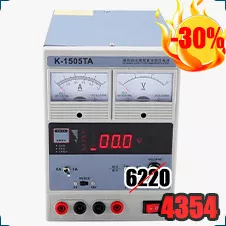 Блок питания для ремонта телефонов Kaisi K-1505TA купить в суперайс по акции