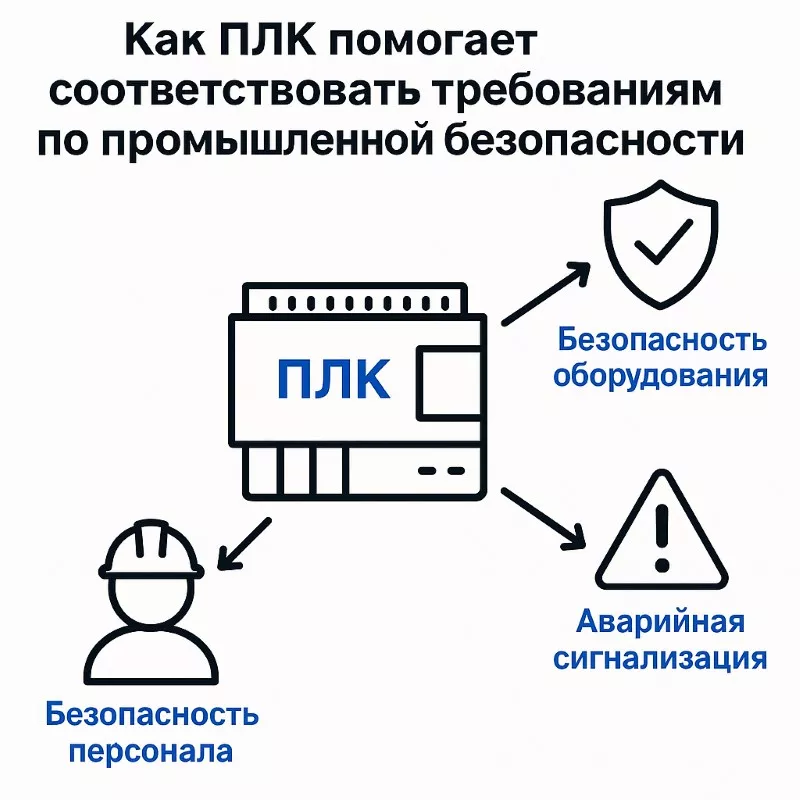 схема применения контроллера применение плк
