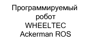 WHEELTEC купить недорого с бесплатной доставкой Умный робот купить в магазине суперайс